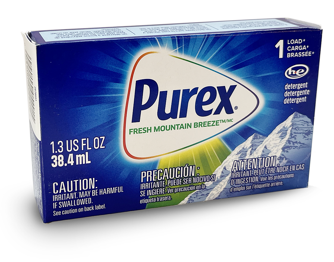 Purex Fresh Mountain Breeze HE Liquid Landry Detergent Single-Load Boxes - Image 3