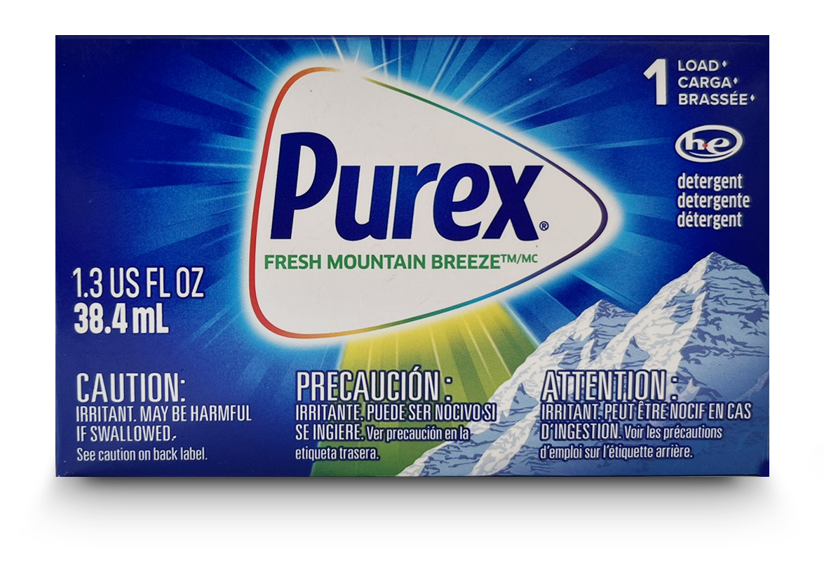 Purex Fresh Mountain Breeze HE Liquid Landry Detergent Single-Load Boxes - Image 6